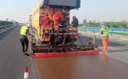 Stages experienced in the development of preventive maintenance process micro-surfacing